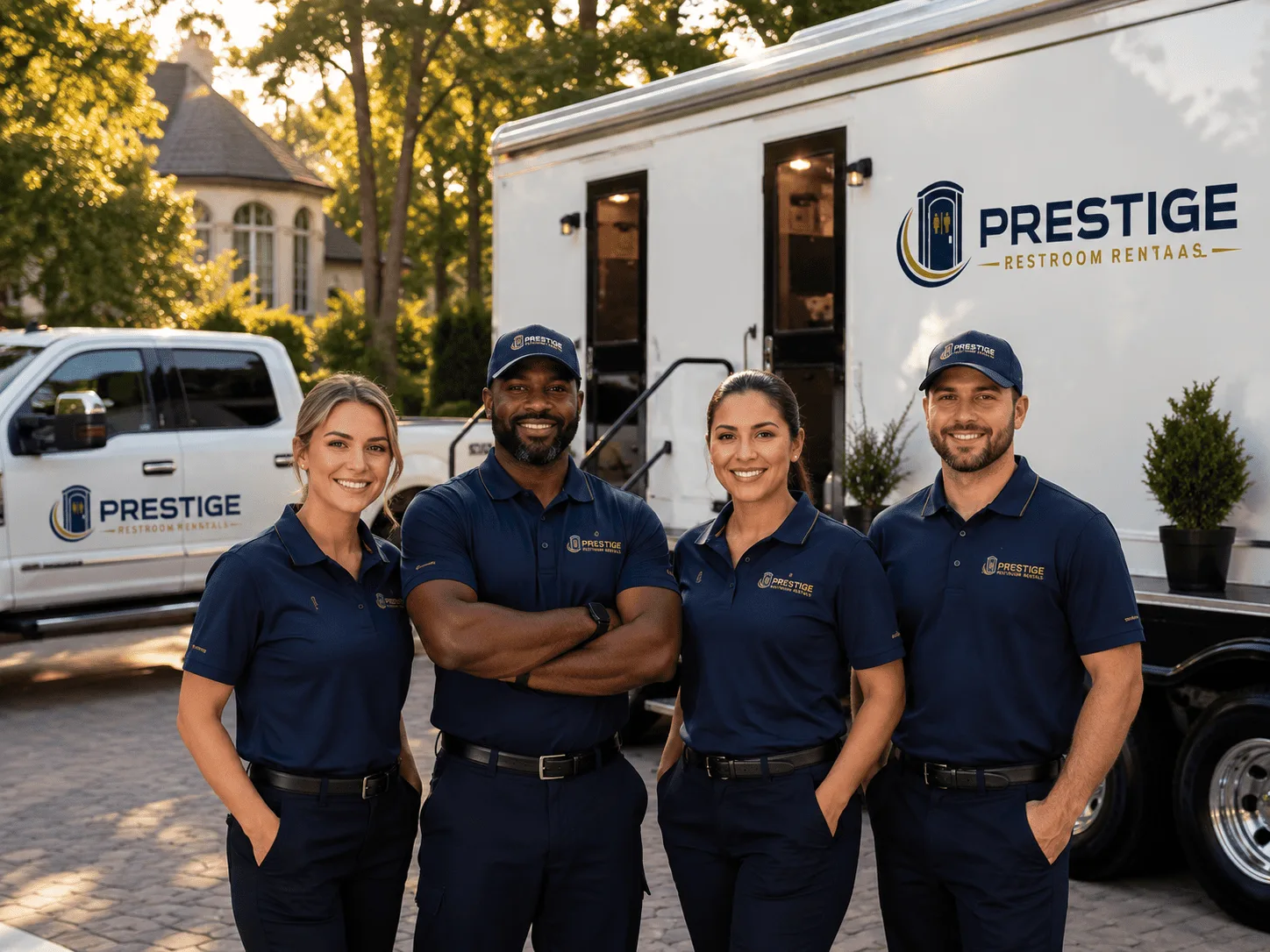 Trusted Luxury Portable Restrooms company in Hampton, NE